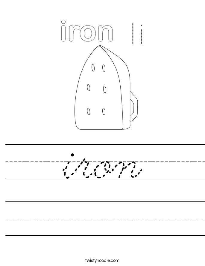 iron Worksheet