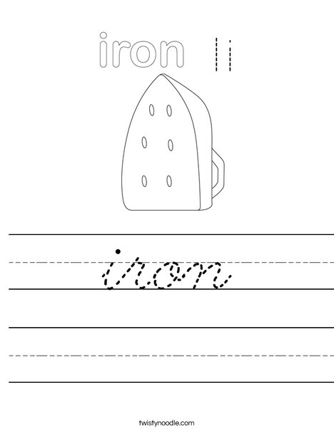 iron Worksheet