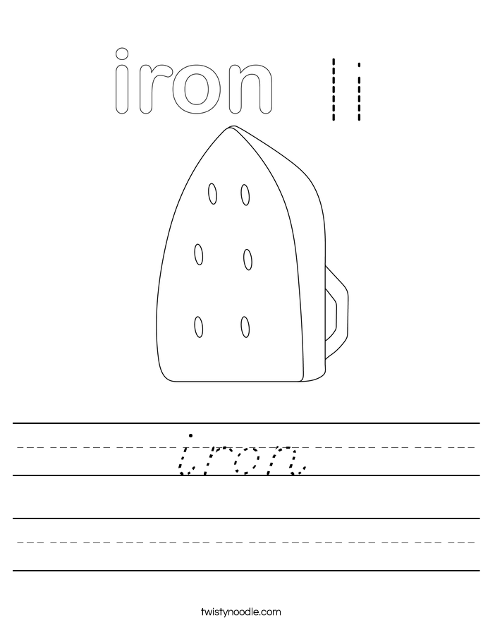 iron Worksheet