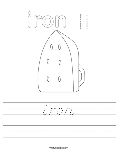 iron Worksheet