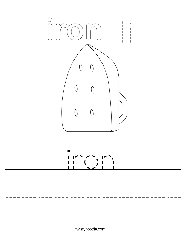 iron Worksheet