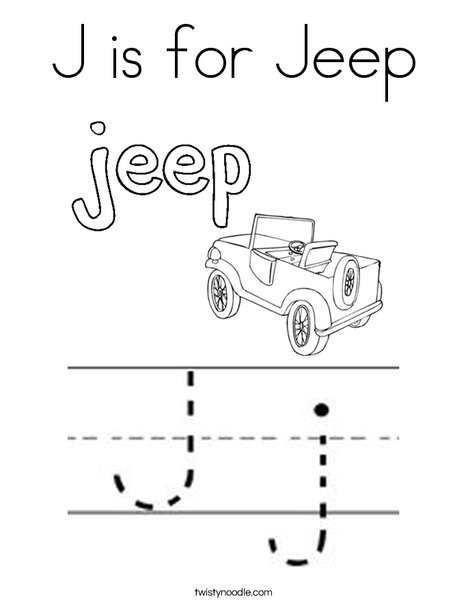 j is for jeep