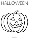 HALLOWEEN Coloring Page