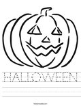 HALLOWEEN Worksheet