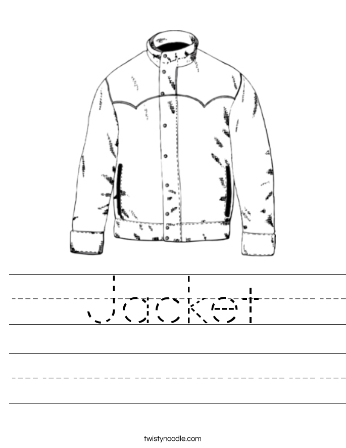 Jacket Worksheet
