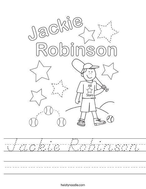 Jackie Robinson Worksheet