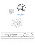 January__,2016 Worksheet