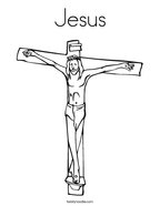 Jesus Coloring Page