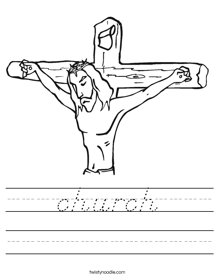 church Worksheet