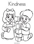 Kindness Coloring Page