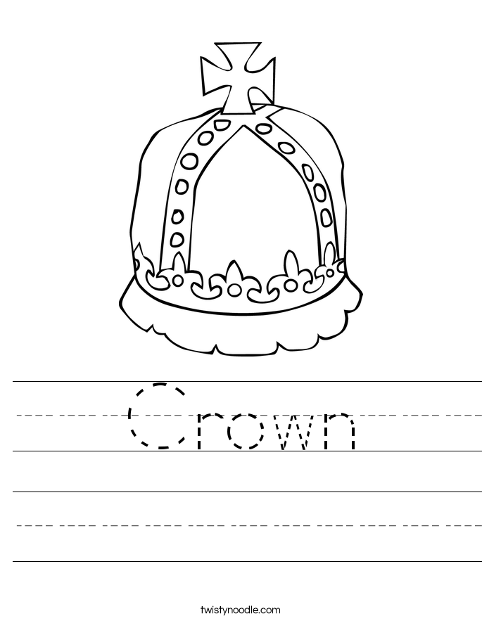 Crown Worksheet