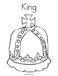 King Coloring Page