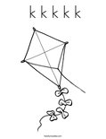  k k k k k Coloring Page