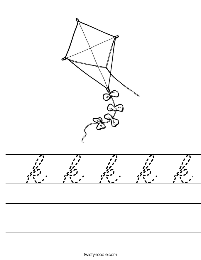  k k k k k Worksheet