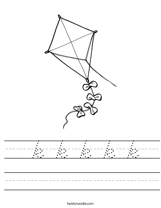  k k k k k Worksheet