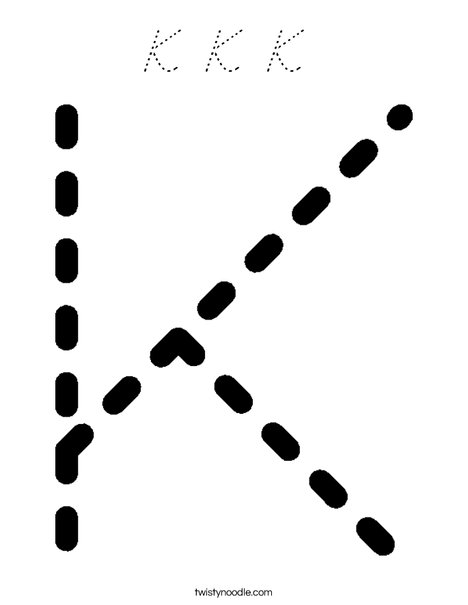 Kk Coloring Page