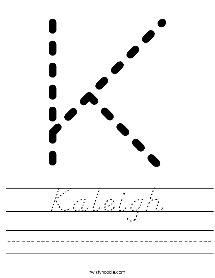 Kaleigh Worksheet