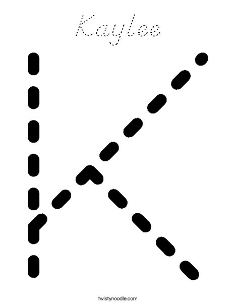 Kk Coloring Page