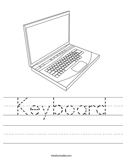 Laptop Worksheet