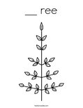 __ ree Coloring Page