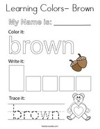 Brown Coloring Pages - Twisty Noodle brown-coloring-pages-twisty-noodle