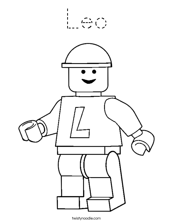 Leo Coloring Page