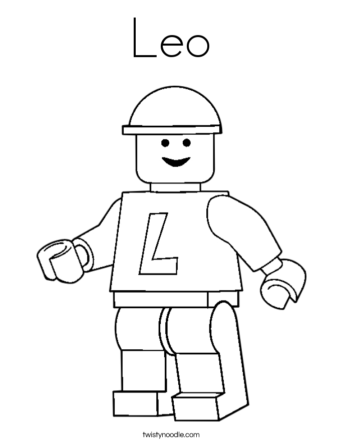 Leo Coloring Page