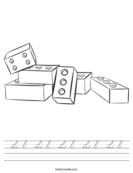 Legos Worksheet