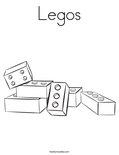 Legos Coloring Page