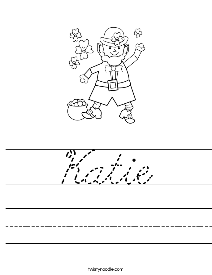 Katie Worksheet