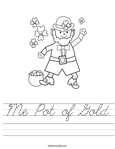 Leprechaun Worksheet