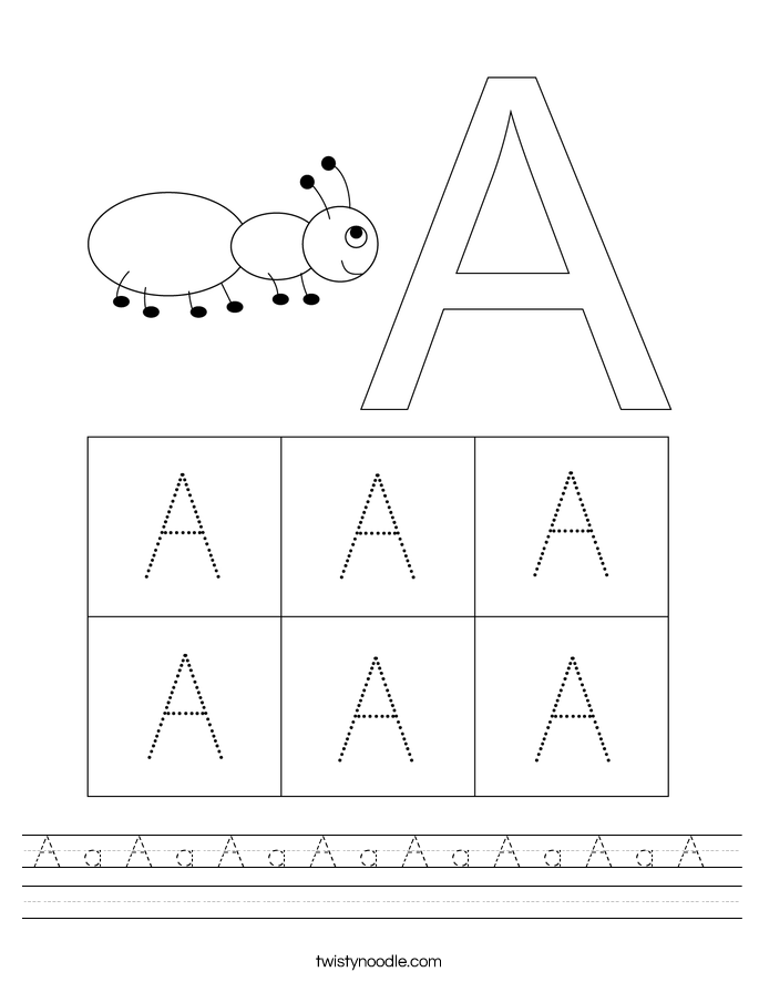 A a A a A a A a A a A a A a A  Worksheet