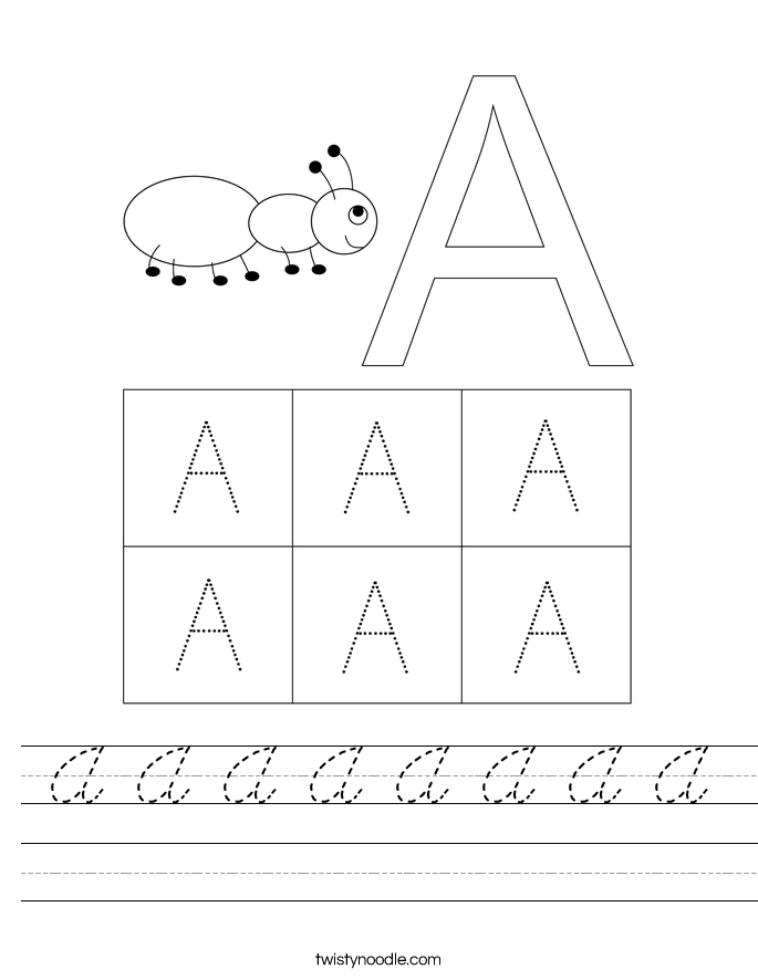 A A A A A A A A Worksheet
