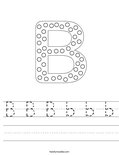 B B B b b b Worksheet