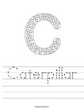 Caterpillar Worksheet
