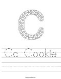 Cc Cookie Worksheet