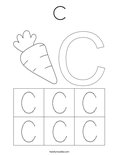 C Coloring Page