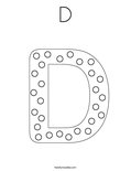 D Coloring Page