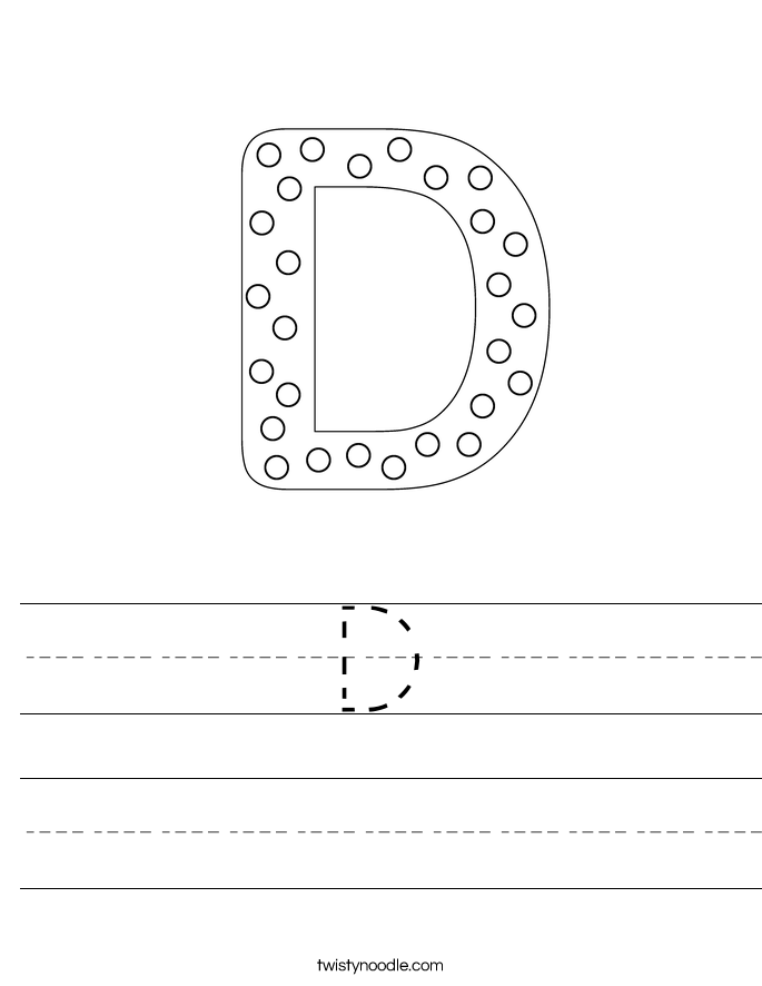 D Worksheet