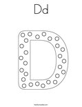 Dd Coloring Page