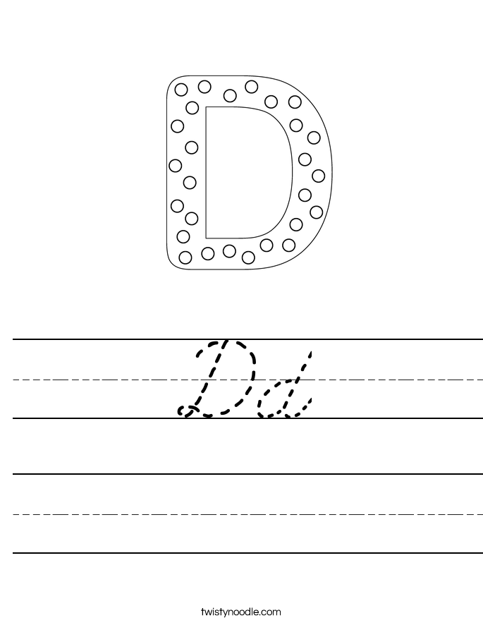 Dd Worksheet