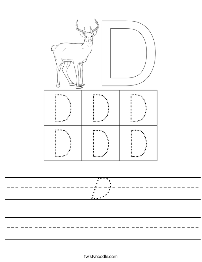 D Worksheet