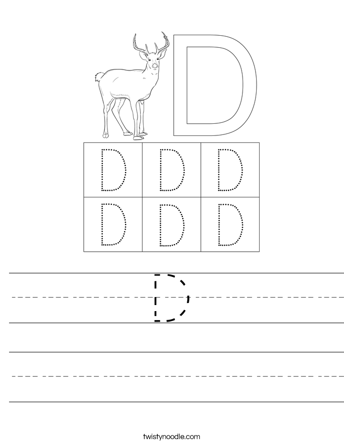 D Worksheet