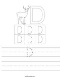 D Worksheet
