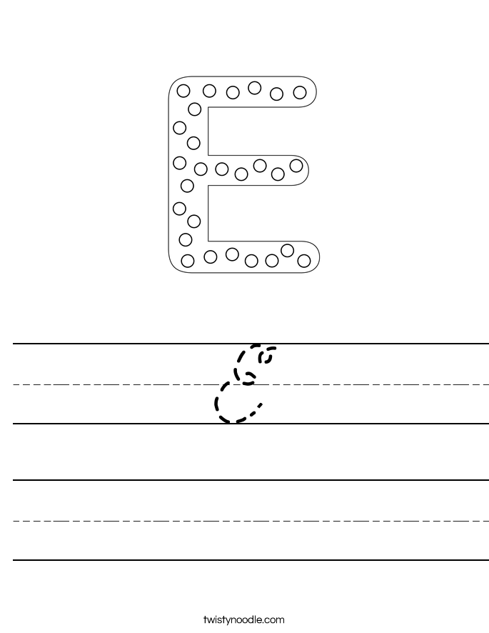 E Worksheet