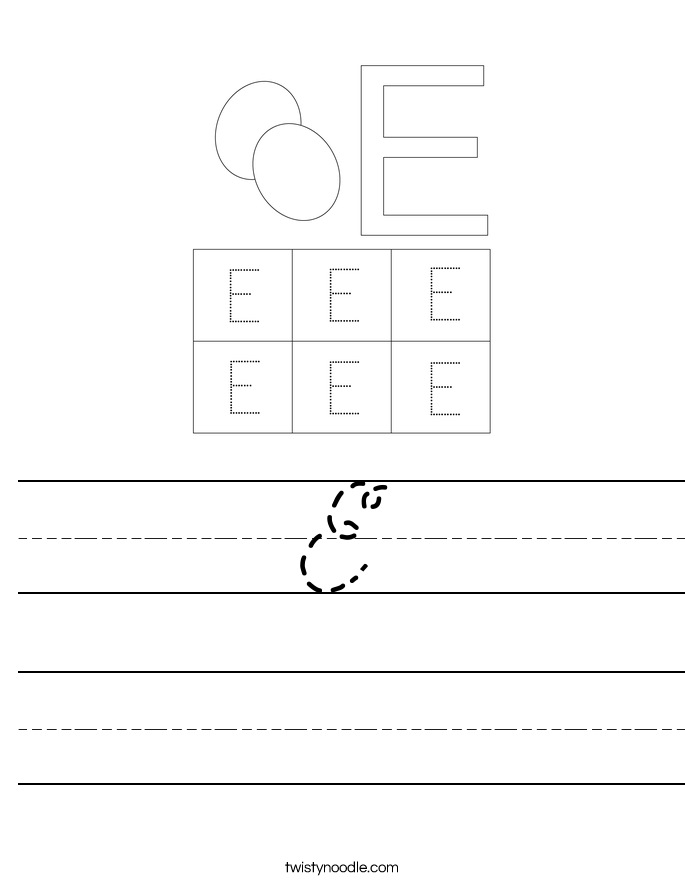 E Worksheet