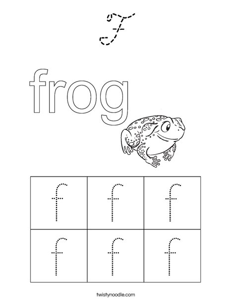 Friendly Frog Coloring Page
