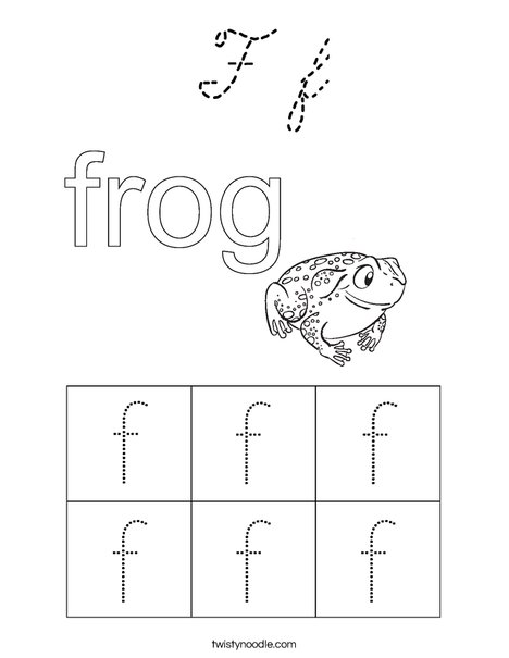 Friendly Frog Coloring Page