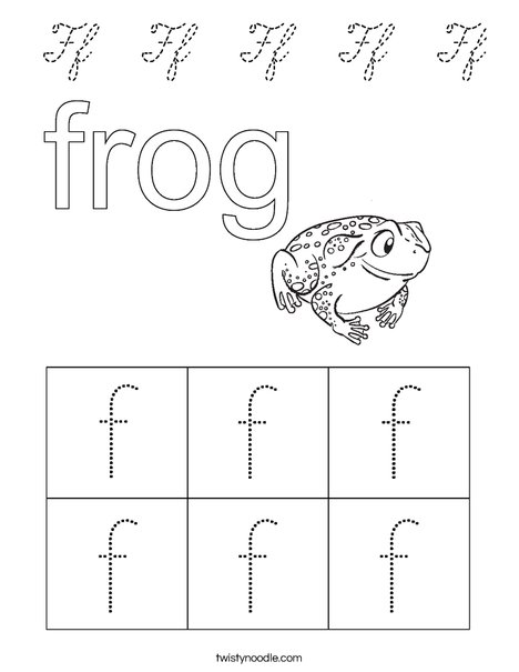 Friendly Frog Coloring Page