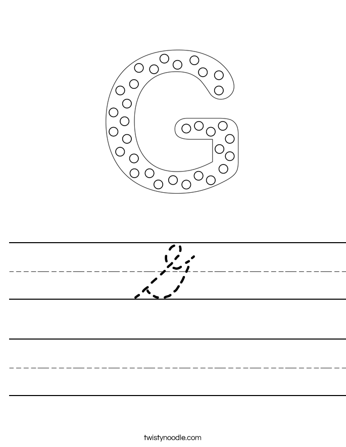 G Worksheet